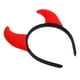 thumbnail image 4 of KAKOWELY Diadema con cuernos de diablo para Halloween, tocado con cuernos de demonio, disfraz de diablo rojo, disfraz de Halloween, diadema para cosplay para mujeres, hombres y niñas, 4 of 4