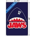 thumbnail image 3 of Jaws - Minimalist Logo Wall Poster with Pushpins, 22.375" x 34", 3 of 3
