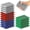 Multicolored, variant on 8 Pack Steel Scrub Sponges for Dishes Non Scratch Scouring Sponge Multi Use Metal Scrubber Heavy Duty Dish Wash Kitchen Sponge for Pot Dish Washing Hard Surface Cleaning Tools