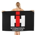 thumbnail image 2 of Toalla de playa con el logotipo de International Harvester IH, toalla de baño de gran tamaño para piscina, 32" x 52", toalla absorbente de secado rápido para viajes, natación, yoga, gimnasio, 2 of 5