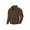 Khaki, variant on Men's Basic Hooded Cardigan in Solid Color with Pockets and Contrasting Plaid - Casual Design for Autumn Winter Daily Wear, Outdoor Activities, and Festive Seasons,Khaki,3XL