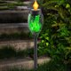 thumbnail image 1 of Luz solar para jardín Luz exterior Encendido/apagado automático IP65 Llama parpadeante impermeable, 1 of 9