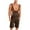 Brown, variant on hotojiny Bib Overalls for Men Casual Straight Leg Knee Length Work Shorts Jumpsuit Adjustable Strap Backless Pockets Rompers