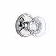 thumbnail image 6 of Grandeur 814255 Georgetown Solid Brass Rose Privacy Door Knob Set - Nickel, 6 of 7
