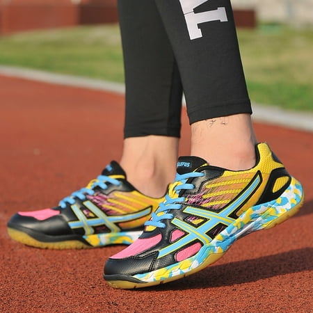 

NAYUKA New Women Sneakers Men Badminton Shoes Light Black Breathable Female Outdoor Sports Training Women Athletics Sports Green