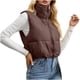 thumbnail image 2 of Chaquetas y abrigos casuales sin mangas y sin capucha para mujer, abrigos de color liso a la moda, chaquetas casuales sin mangas y con capucha, top de poliéster para mujer, 2 of 4
