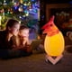 thumbnail image 4 of Lámpara de dinosaurio 3D de artículos de equipamiento de coche portátil con luces nocturnas junto a la cama, 4 of 8
