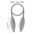 thumbnail image 4 of 2pcs Curtain Tiebacks Drapery Tie Backs Decorative Rope Holdbacks Holder (Gray), 4 of 8