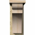 thumbnail image 2 of 6"W x 14"D x 14"H Yorktown Rough Sawn Corbel w/Backplate, Douglas Fir, 2 of 9