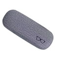 thumbnail image 4 of 2 Estuches Para Anteojos Concisos Que Se Adaptan A La Mayoría De Los Estuches Para Anteojos, Estuche Grande Para Anteojos, Color Gris, 4 of 10