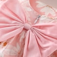 thumbnail image 6 of Avrntaa Baby Girls Boho Dresses Puff Short Sleeve Dress Floral Print Cute A-Line Sundress for 6M-3Y, 6 of 8