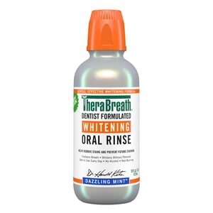 TheraBreath Whitening Mouthwash, Dazzling Mint