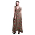 thumbnail image 1 of Bimba Robe de Plage Longue Maxi à Imprimé Floral pour Femmes, Bretelles, Tenue d'Été pour Station Balnéaire - TTTTG, 1 of 4