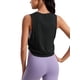 thumbnail image 3 of Musculosa CRZ YOGA de Algodón Pima sin Mangas Negra XS, 3 of 8
