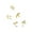 Gold-S, variant on Acrylic Mirrour Bird Wall Art Decors Decorative Wall Stickers for Kitchen Home Bedroom Decoration