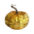 thumbnail image 1 of BKER Ornement de Bureau Disco Citrouille avec Lumières LED et Base Rotative pour Fête à la Maison, 1 of 4