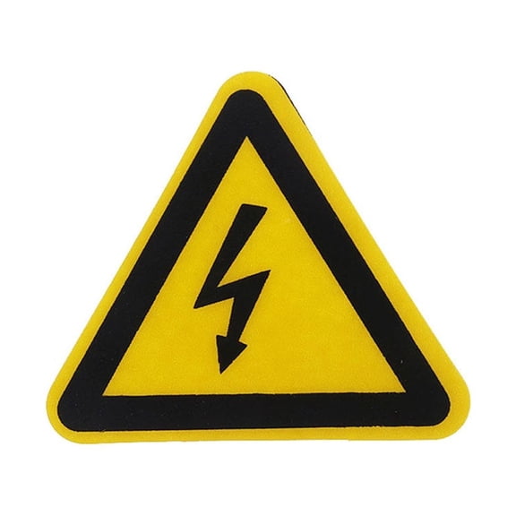High Voltage Danger Warning Sticker Safety Label for Indoor Outdoor 25/50/100mm
