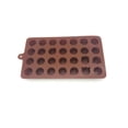 thumbnail image 2 of Silicone Chocolate Mold Exquisite 28 Cavities Expression Shape Mold Multi Usage Baking Mold for Cake Muffin Chocolate Candy Fondant Soap and More, 2 of 10