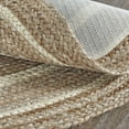 thumbnail image 6 of VHC Brands Jute Rug Oval with Pad, Natural and Cr, 6 of 6