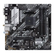 ASUS Prime B550M-A WiFi II AMD AM4 (3rd Gen Ryzen) Micro ATX Motherboard (PCIe 4.0, WiFi 6, ECC Memory, 1Gb LAN, HDMI 2.1/D-Sub, 4K@60HZ, Addressable Gen 2 RGB Header and Aura Sync)