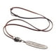 thumbnail image 4 of de hombre, cadena de cuerda de cuero , accesorio de adorno, creativo de Hip Hop, joyería, de Bola para hombres, regalos de Yinane Los hombres colgantes collares, 4 of 8