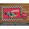 thumbnail image 2 of Printtoo Personalized Placemat & Coaster Set For Kids Toddlers,Birthday Gift For Boys,Gift For Girls,Solar System-8x11.5 Inch, 2 of 5