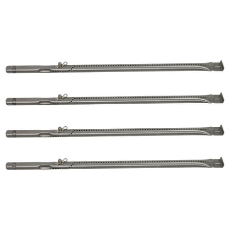 

4-Pack BBQ Gas Grill Tube Burner Replacement Parts for Charbroil 463377017 - Compatible Barbeque Stainless Steel Pipe Burners