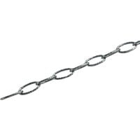 Campbell Decorative Chain No.10 Antique Style - Steel, Antique Silver - 0.14 in. x 40 ft