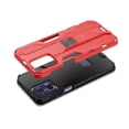 thumbnail image 2 of Reflex Series Case with Kickstand Shockproof Rugged PC TPU Frame Cover for Motorola Moto G Stylus 5G (2023) - Red, 2 of 8