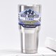 thumbnail image 1 of Botella de agua aislada Ehuebsd 30 oz con taza térmica con pajita plata, 1 of 9