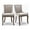 Beige, variant on HSUNNS Upholstered Thickened Fabric Dining Chairs Set of 2, Solid Wood Contemporary Kitchen Chairs for Dining Room, Accent Chairs with Nail Head Decor, Beige