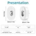 thumbnail image 2 of Matsuzay 10A 16A Tuya WiFi enchufe inteligente teléfono aplicación Control de voz temporizador enchufe inalámbrico calentador de agua toma de corriente Electrodomésticos No.01 Brazil Plug Matsuzay HA008185-01B, 2 of 6