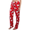 thumbnail image 3 of Jo & Bette Women’s Plush Pajama Lounge Pants, PJ Sleep Pants Regular and Plus, 3 of 7