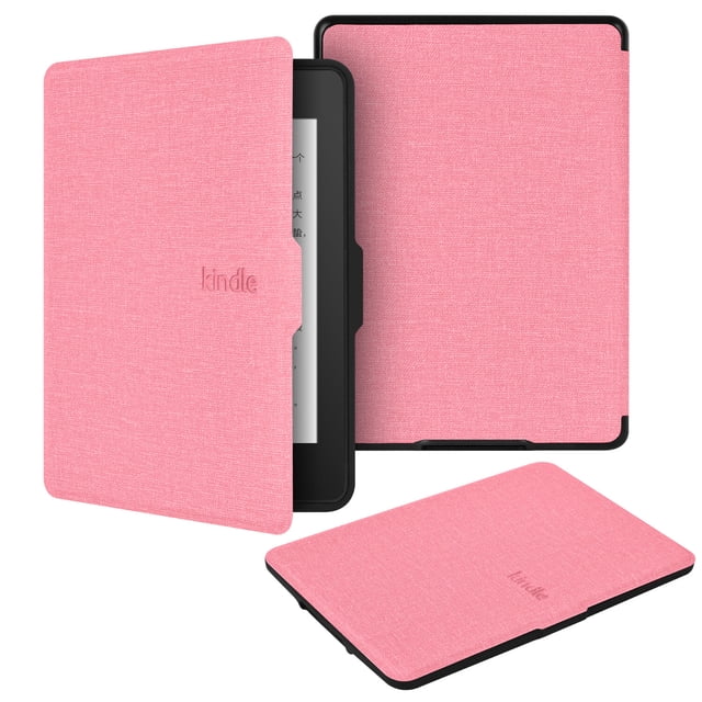 Funda GANGXUN de Tela con Carcasa Suave TPU para Kindle paperwhite4 – Modo Automático, Antigolpes, Diseño Ligero
