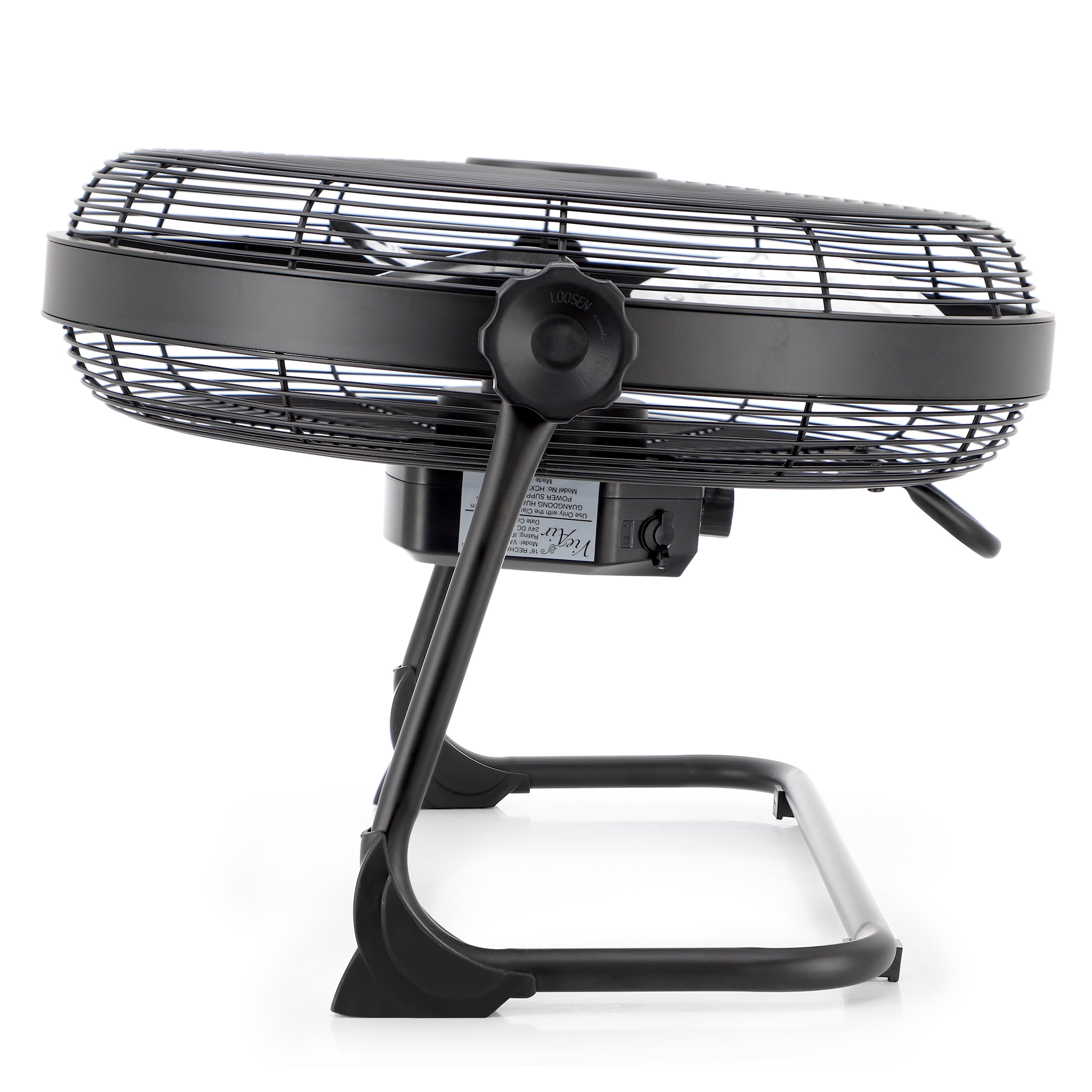 Vie Air 16 Inch Rechargeable Indoor/Outdoor Floor Fan (IPX4 Rated)