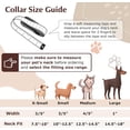 thumbnail image 5 of Mumup Studded Cat Collar,Anti-Bite Rivet Pu Leather Spiked Dog Collar，Protective Pet Neck  Dog Collars for Xs Small Medium Large Boy Dogs Male Cats, 5 of 6