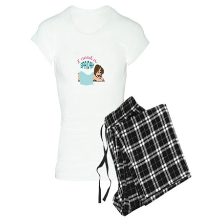 

CafePress - I NEED A SPA DAY Pajamas - Women s Light Pajamas