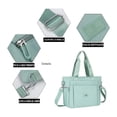 thumbnail image 3 of Bolso De Gran Capacidad Para Mujer, Bolso De Moda Turquesa, 3 of 3