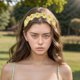 thumbnail image 2 of Ofertas Únicas 1 Pc Diademas Tejidas Elásticas para Mujeres Amarillo Verde, 2 of 5