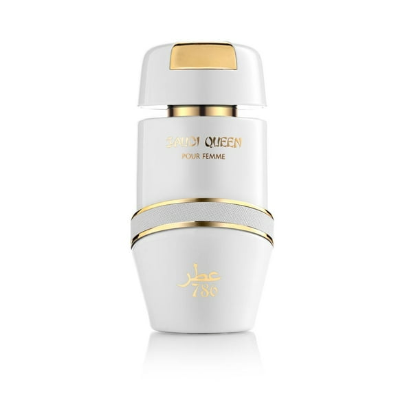 Jo Milano Saudi Queen Eau De Parfum Spray | 3.4 oz (100ml) | Fruity, Sweet, Oud, Musk, Patchouli, Vanilla Scent | Long Lasting Fragrance for Women