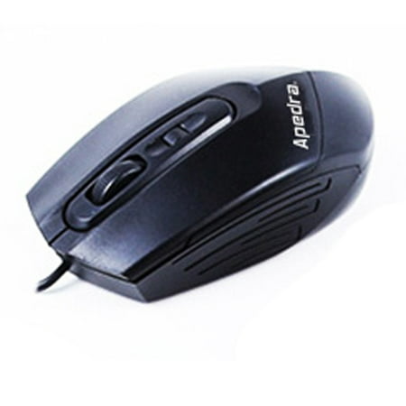 Small USB 3 Button Optical Scroll Wired Mouse Mice For PC Laptop Desktop