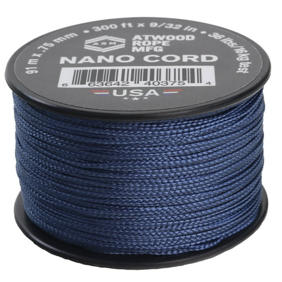Atwood Rope MFG - .75mm Nano Cord - Navy - 300ft