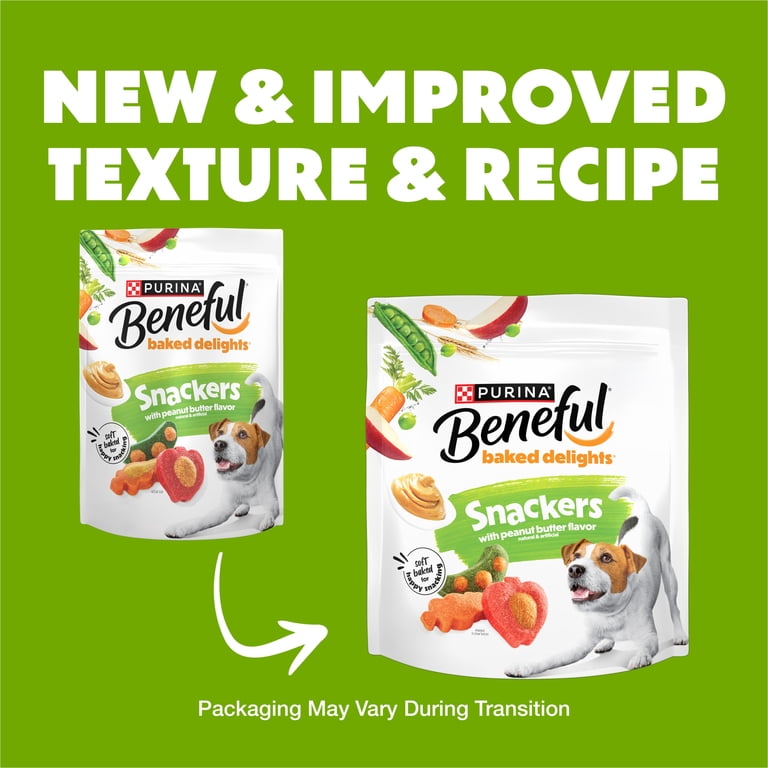 Beneful Baked Delights Snackers With Peanut Butter, 22 oz photo 2