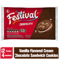 thumbnail image 6 of Festival Chocolate Creme Cookie to Go, 14.1 oz, Pack of 1, 6 of 6