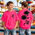 thumbnail image 2 of Tisuna Boys Summer T Shirts Kids Short Sleeve Crew Neck Floral Tops Regular Fit Street Daily Wear Tees For Toddler And Tweens 2-13 Years, 2 of 5