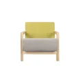 thumbnail image 2 of Sillón duo Estilo Artesanal Color Verde con gris claro Gaia Herbs Duo, 2 of 7