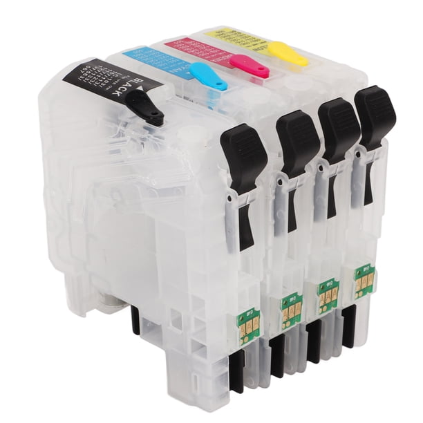 Caja de recarga de impresora, cartuchos de tinta de 4 colores Cartucho de tinta de colores Cartucho de tinta Diseñado con precisión Jadeshay A