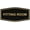 Black Gold, variant on Signs ByLITA Fancy Fitting Room Sign - Laser-Engraved Lettering | Durable ABS Plastic | Vibrant Colors | Powerful Foam Tape (Black) - Small