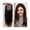 8 inches, variant on Human Hair Topper with Baby Hair, 6"x6" Silky Straight Silk Base Hair Topper 8-22" Darkest Brown European Virgin Human Hair Pieces for Women