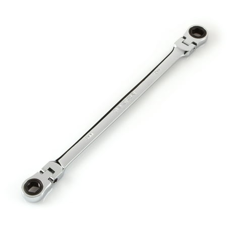 TEKTON 8 x 10 mm Long Flex Ratcheting Box End Wrench | WRN77103